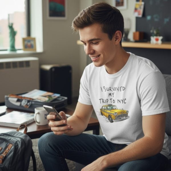 Peter Parker's "I Survived my Trip to NYC" Unisex T-Shirt