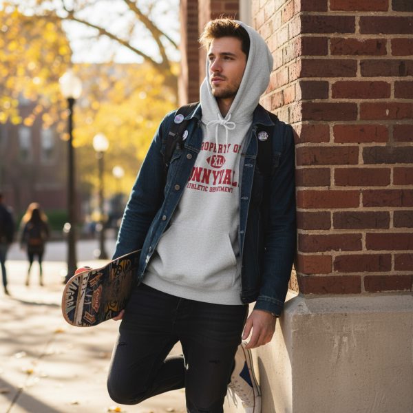 Sam's "Property of Sunnyvale Athletic Department" Hooded Sweatshirt from "Fear Street Part One: 1994"