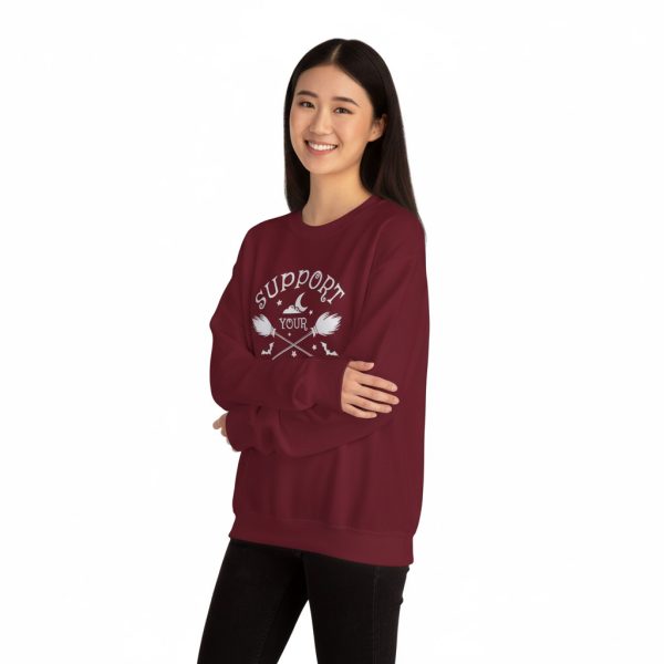 Support Your Local Witches Sweatshirt | Witchy Vibes Fall Apparel | Spooky Season Gift