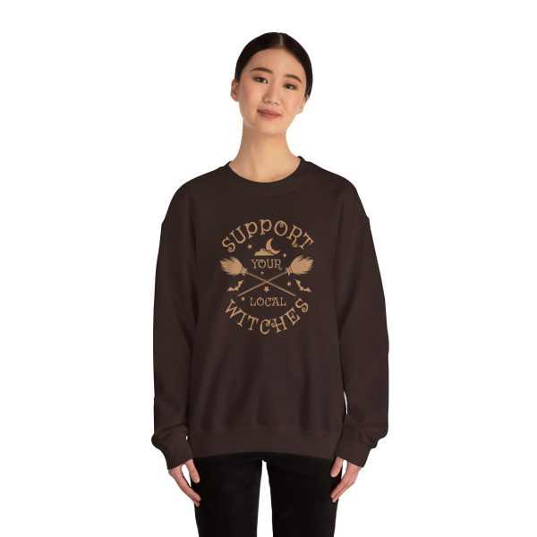 Support Your Local Witches Sweatshirt | Witchy Vibes Fall Apparel | Spooky Season Gift