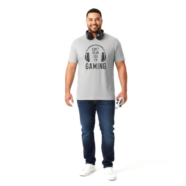 Unisex Tee of "Can't Hear You I'm Gaming"- Perfect for Gamers, Casual Wear, Gift for Birthdays, Gaming Events