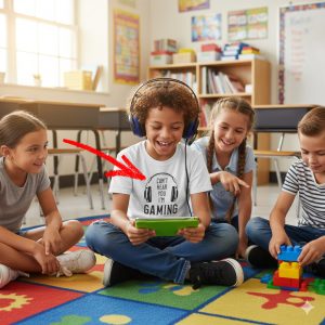 Youth T-Shirt of "Can't Hear You I'm Gaming" Soft Cotton Kids Gamer Shirt | Back to School Outfit | Comfortable Grade School Tee