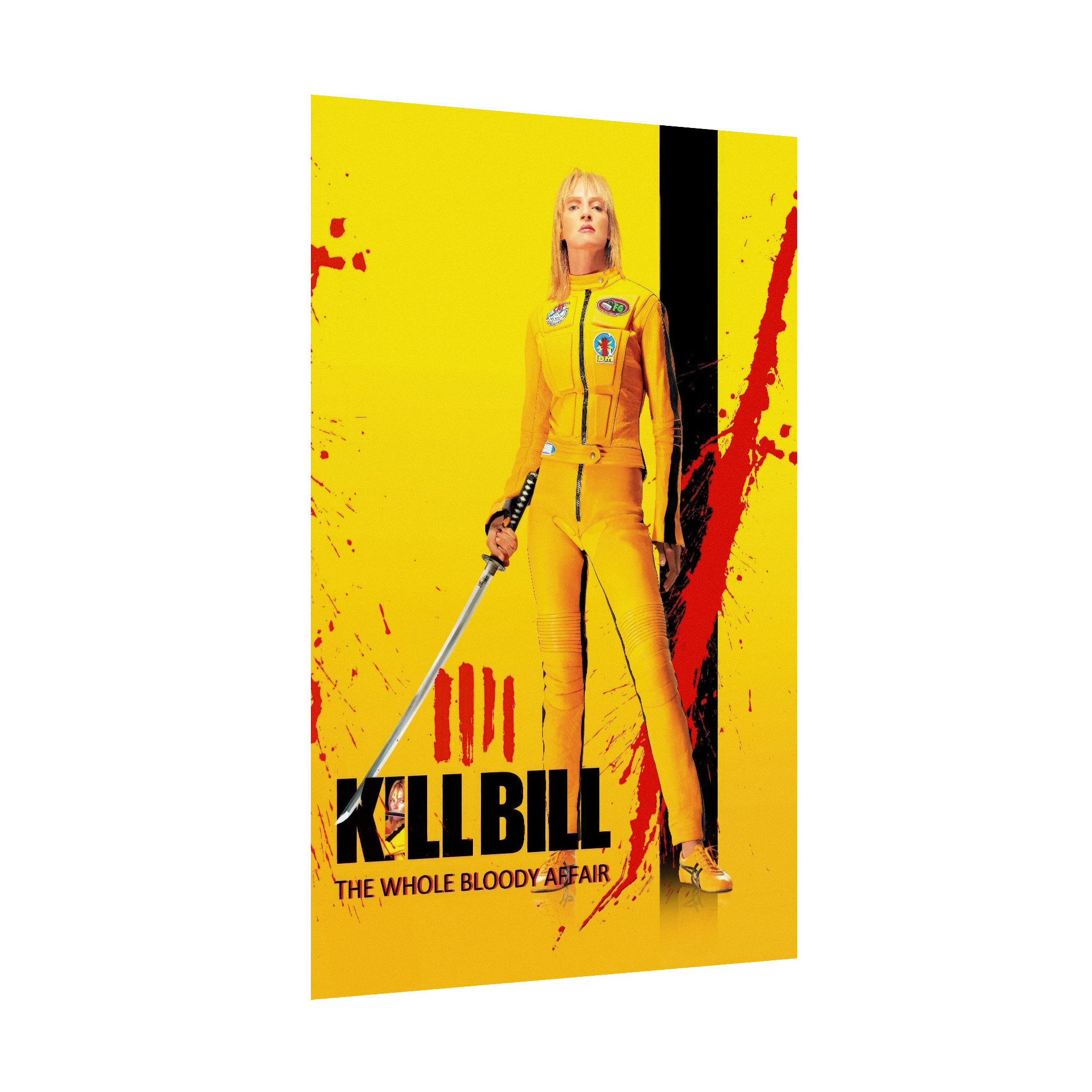 Poster Print Of Kill Bill The Whole Bloody Affair Yellow Red White1