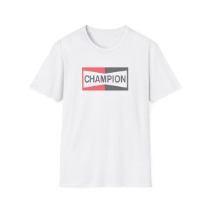 Brad Pitt’ Champion T-Shirt for “Cliff Booth” from “Once Upon a Time in Hollywood”